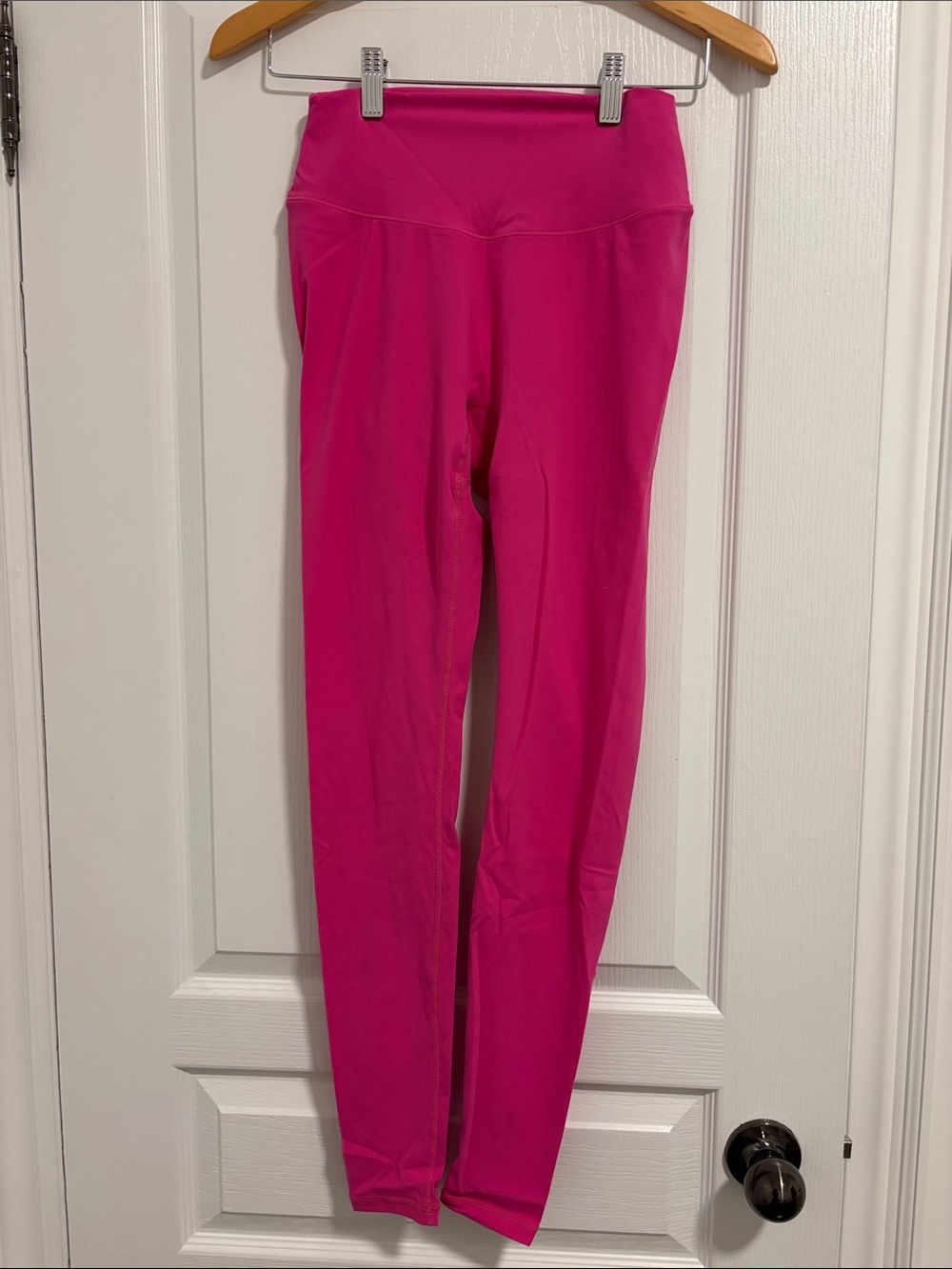High-Rise Hot Pink Performance Leggings